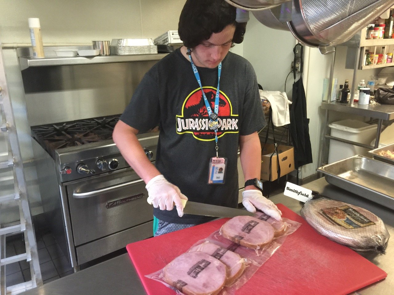 Community Service Downtown Evening Soup Kitchen