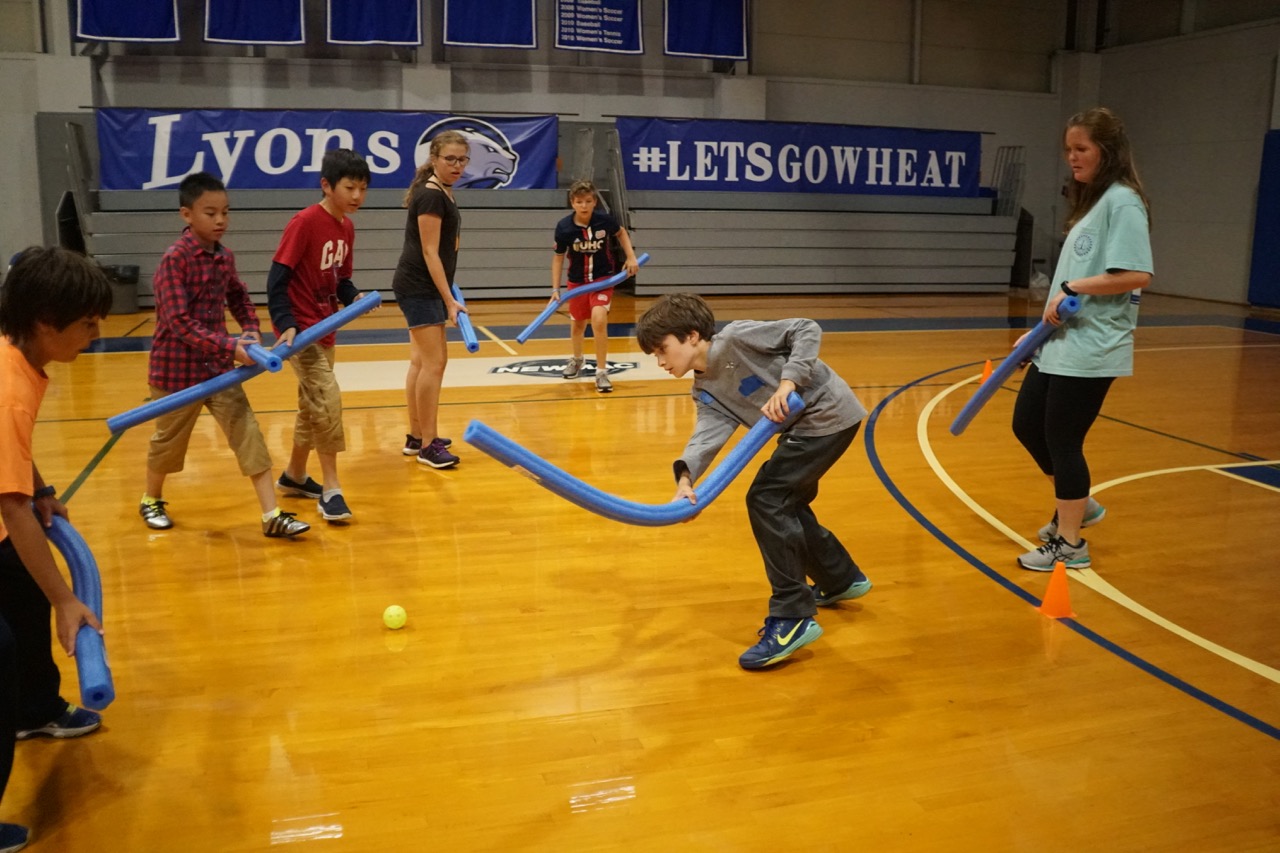 Activity Pool Noodle Hockey