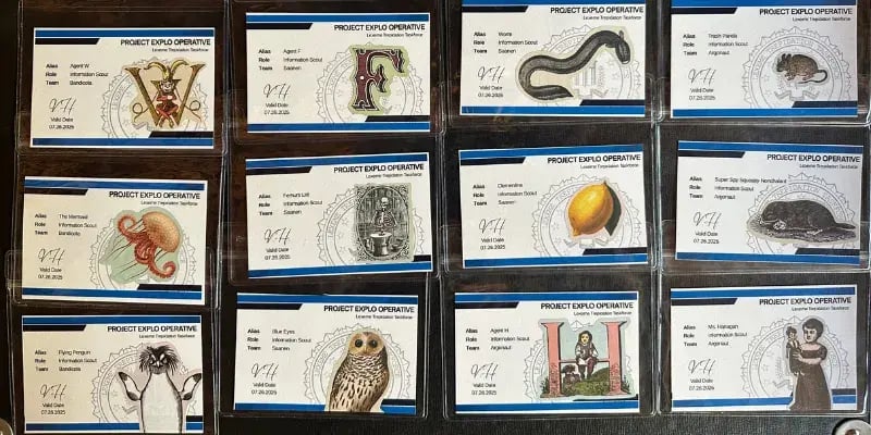 EXPLO Operative ID Cards