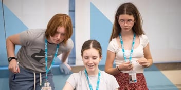 Psychology Students at EXPLO