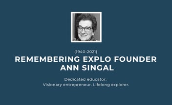 EXPLO remembers founder Ann Singal (1940-2021)