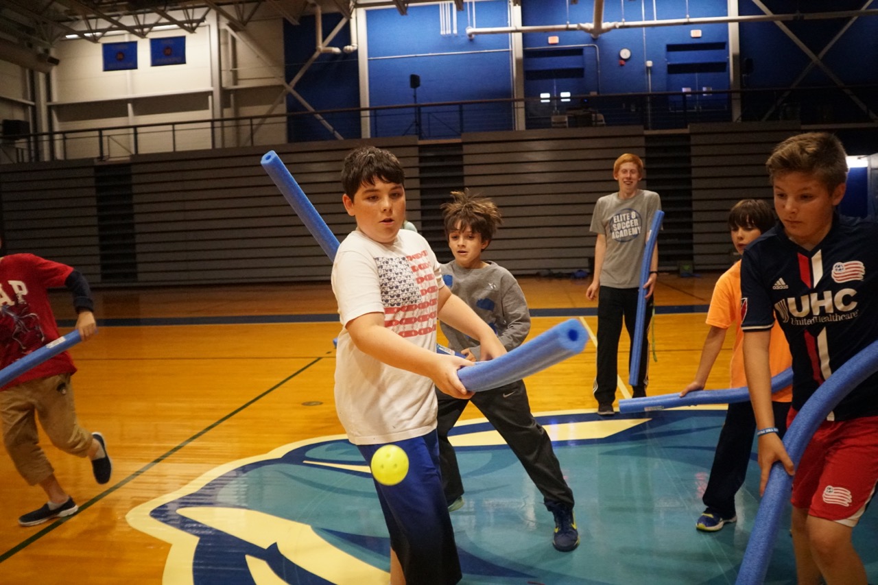 Activity Pool Noodle Hockey