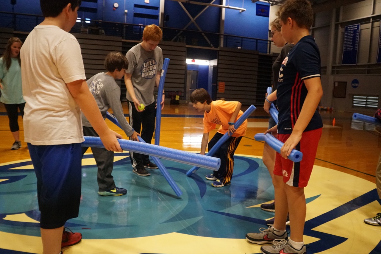 Activity Pool Noodle Hockey