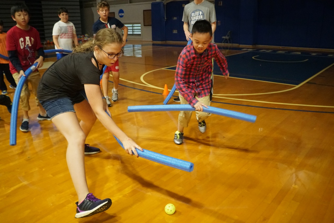 Activity Pool Noodle Hockey