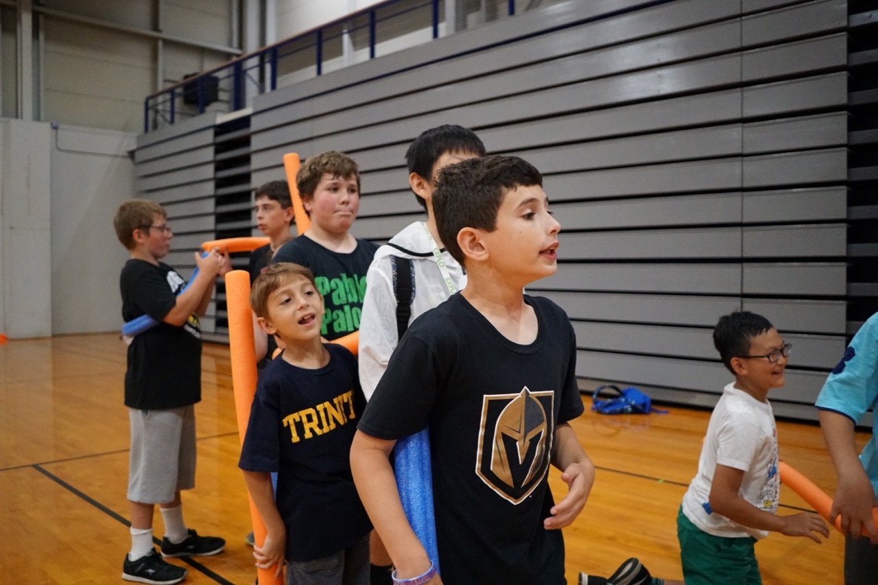 Activity Pool Noodle Jousting